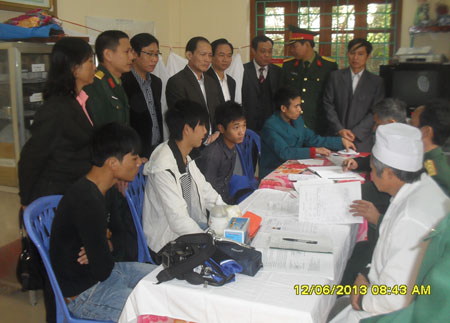 Khoái Châu Hưng Yên  Sẵn sàng cho giao quân đợt I năm 2014